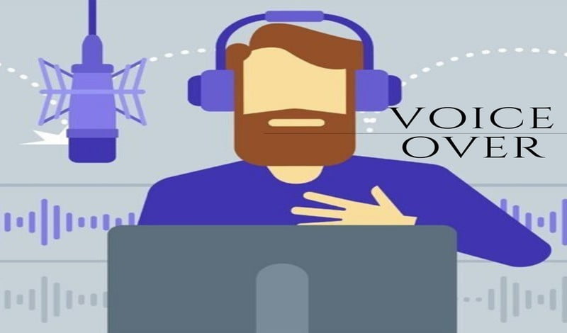 التعليق الصوتي voice over